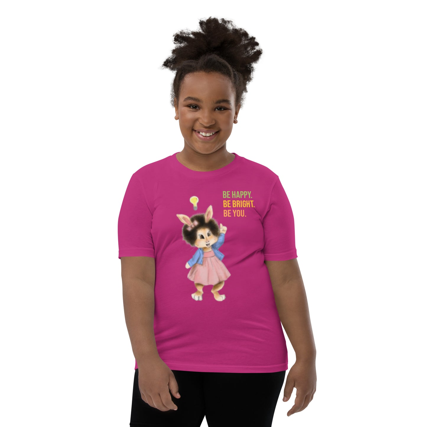 Be Happy Bunny T-Shirt