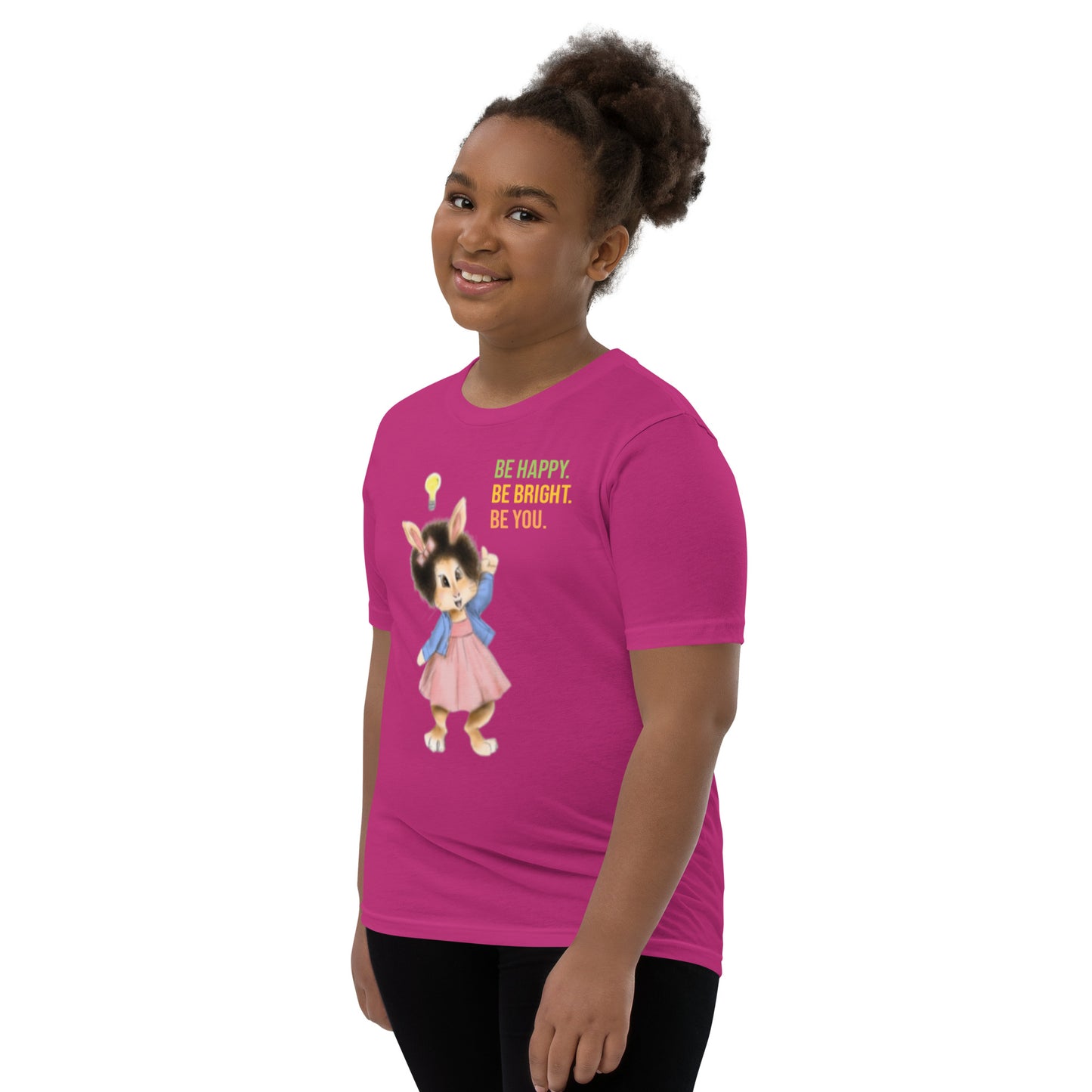 Be Happy Bunny T-Shirt