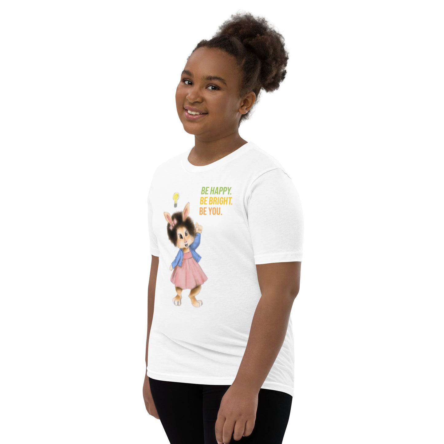 Be Happy Bunny T-Shirt